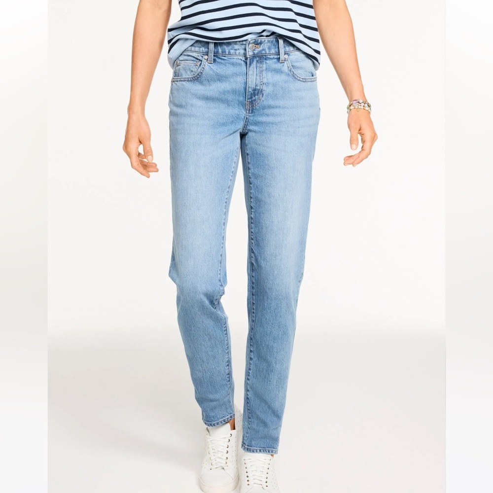 Talbots Everyday Relaxed Jean Light Blue Jeans